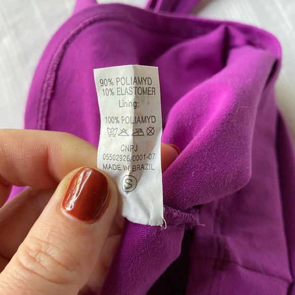 Purple Shakti Activewear Yoga Top - Picture 3 of 7